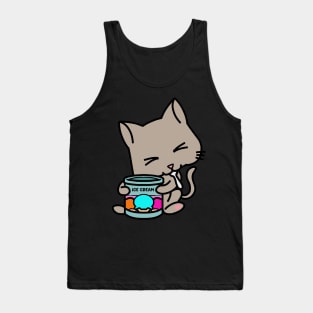 Sweet cat cats pet pussy Kitty  gift Tank Top